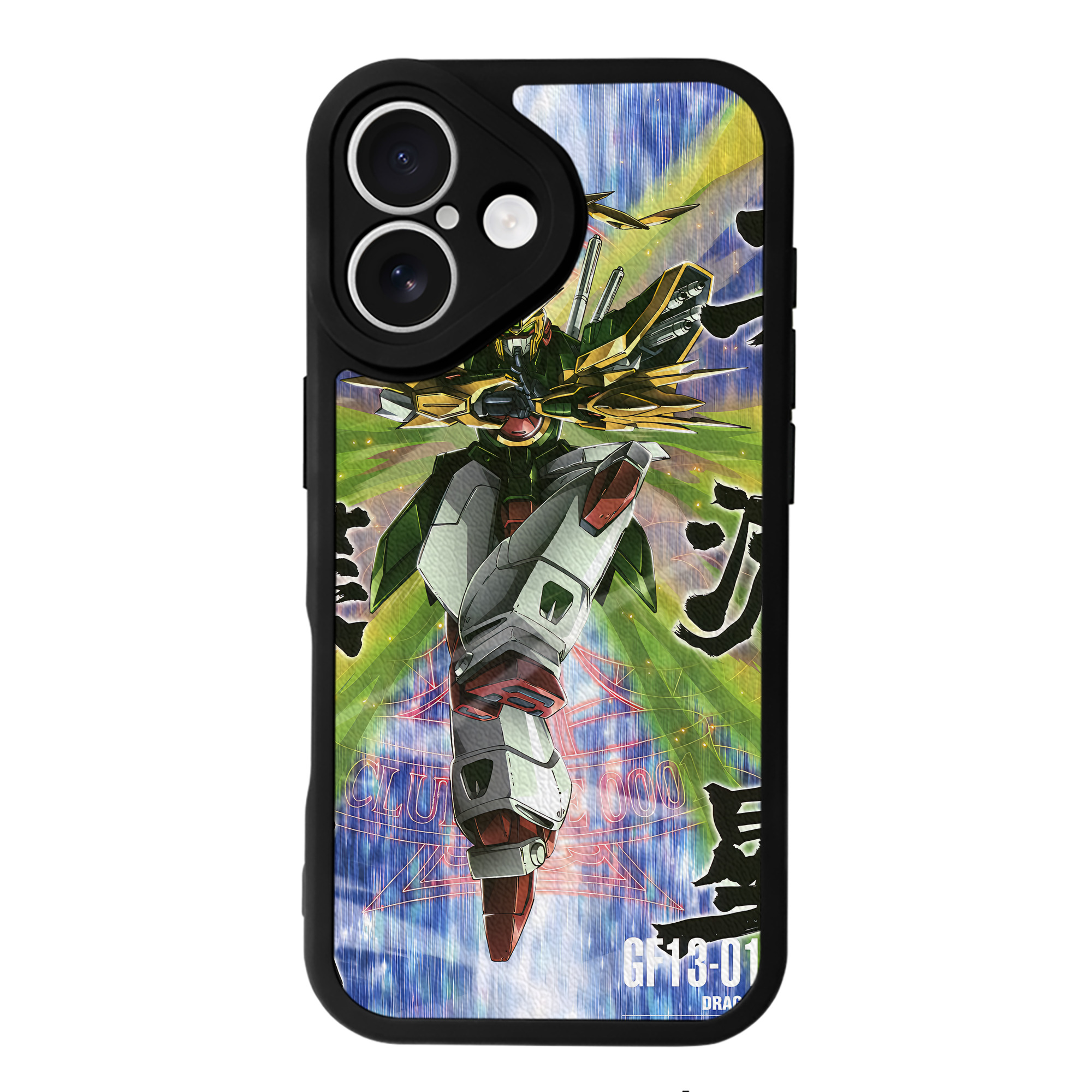 （画像用） 機動戦士ガンダム Mobile Suit Gundam 【iPhone 16シリーズ対応】シリコンスマホケース（レザー調） 材質：シリコン